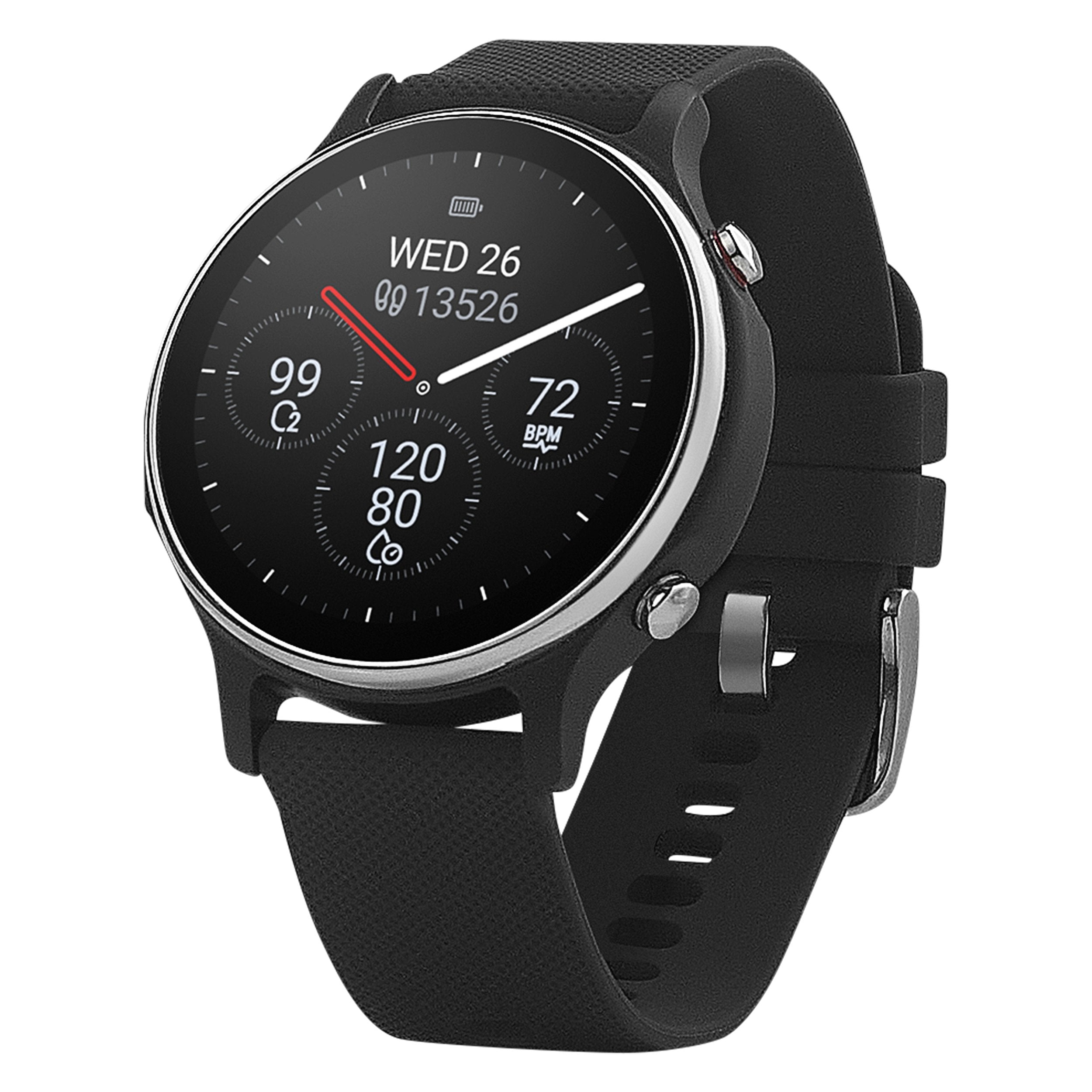 EAN 4711387575376 - ASUS VivoWatch 6 (HC-D06) 3,53 cm (1.39") AMOLED Digital 454 x 454 Pixeles Pantalla táctil Negro GPS (sat imagen 5