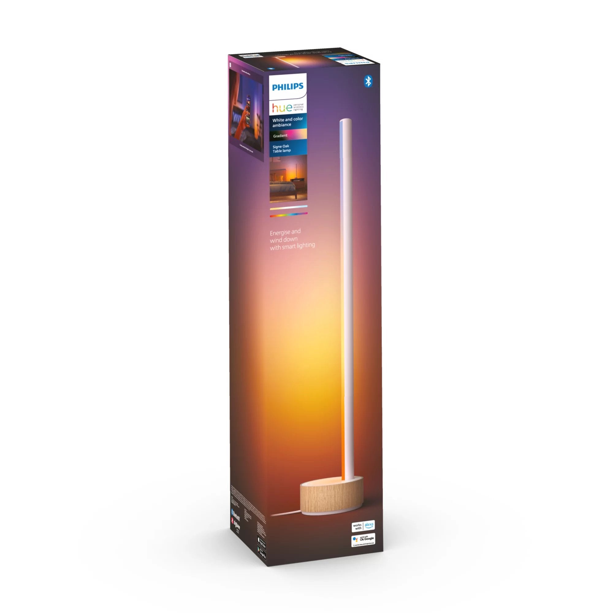 Philips Hue White And Color Ambiance Lámpara De Mesa Gradient Signe