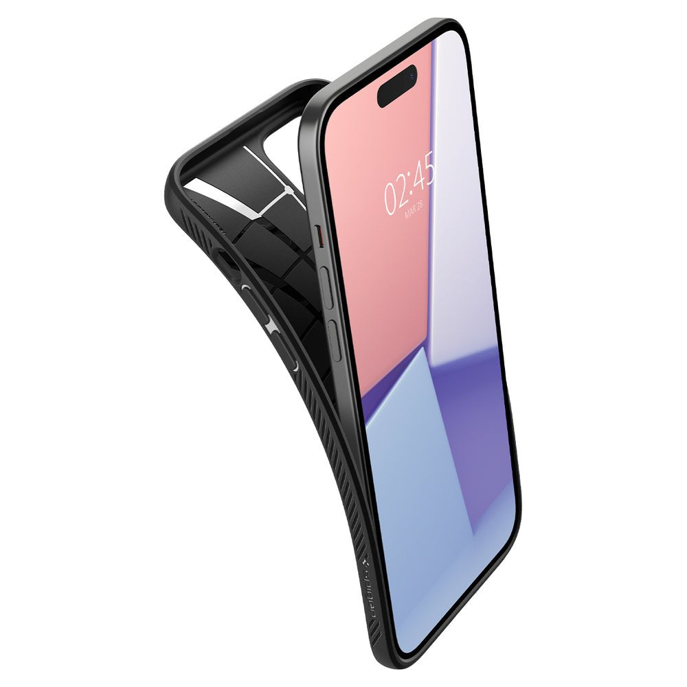 Spigen Liquid Air Iphone 15 Matte Black