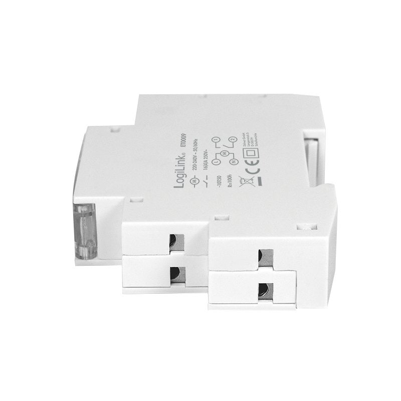 EAN 4052792054545 - LogiLink ET0009 contador eléctrico Blanco Programador eléctrico diario/semanal imagen 4