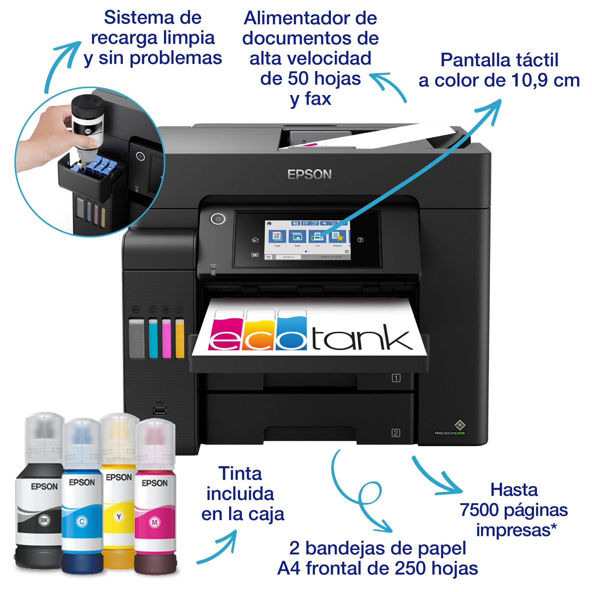 EAN 8715946734682 - Epson EcoTank ET-5805 imagen 4