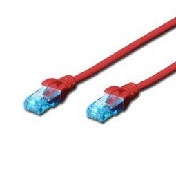 Digitus Dk-1512-0025/R Cable De Red Cat 5e Utp 0.25m, Red