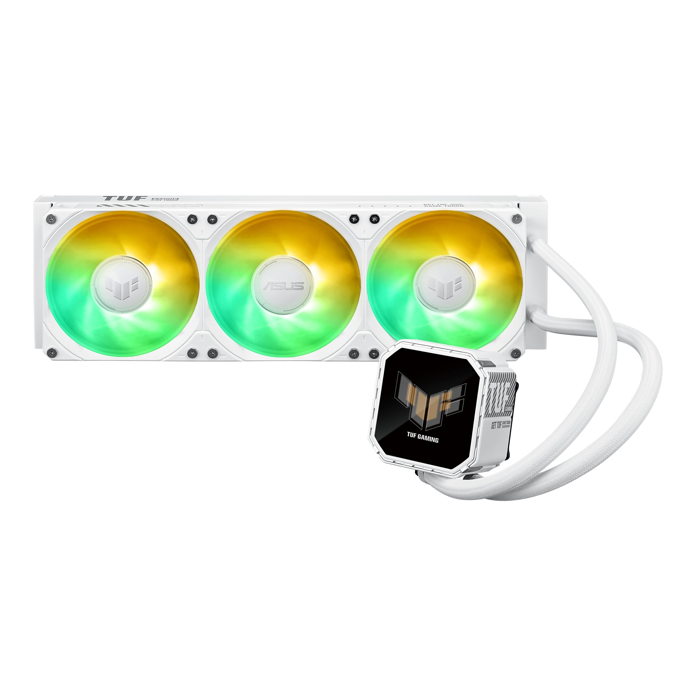EAN 4711387929117 - ASUS TUF Gaming LC III 360 ARGB LCD White Edition Carcasa del ordenador Sistema de refrigeración líquida  imagen 2