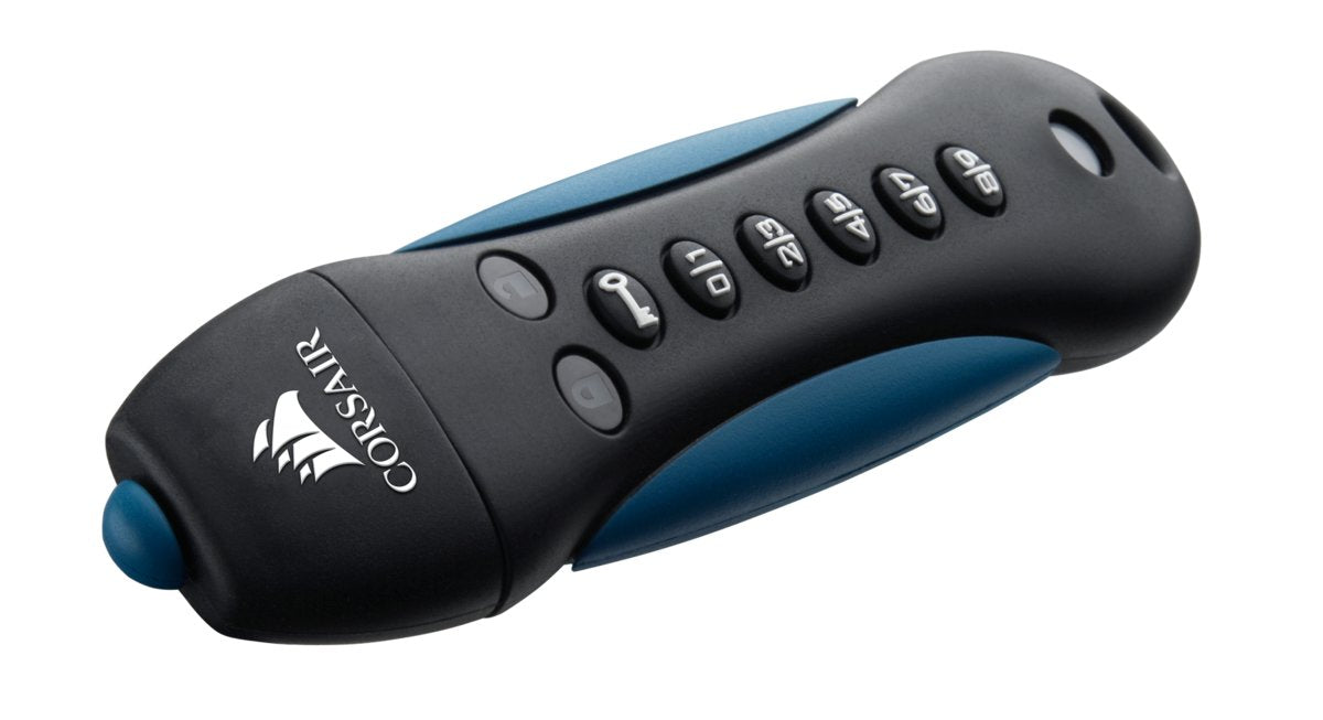 EAN 0840006621980 - Corsair Padlock 3 unidad flash USB 128 GB USB tipo A 3.2 Gen 1 (3.1 Gen 1) Negro, Azul imagen 2