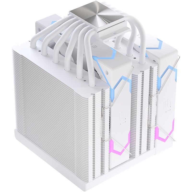 EAN 6977277369199 - Einarex EXAC-VT-300-R-W sistema de refrigeración para ordenador Procesador Refrigerador de aire 12 cm Bla imagen 5