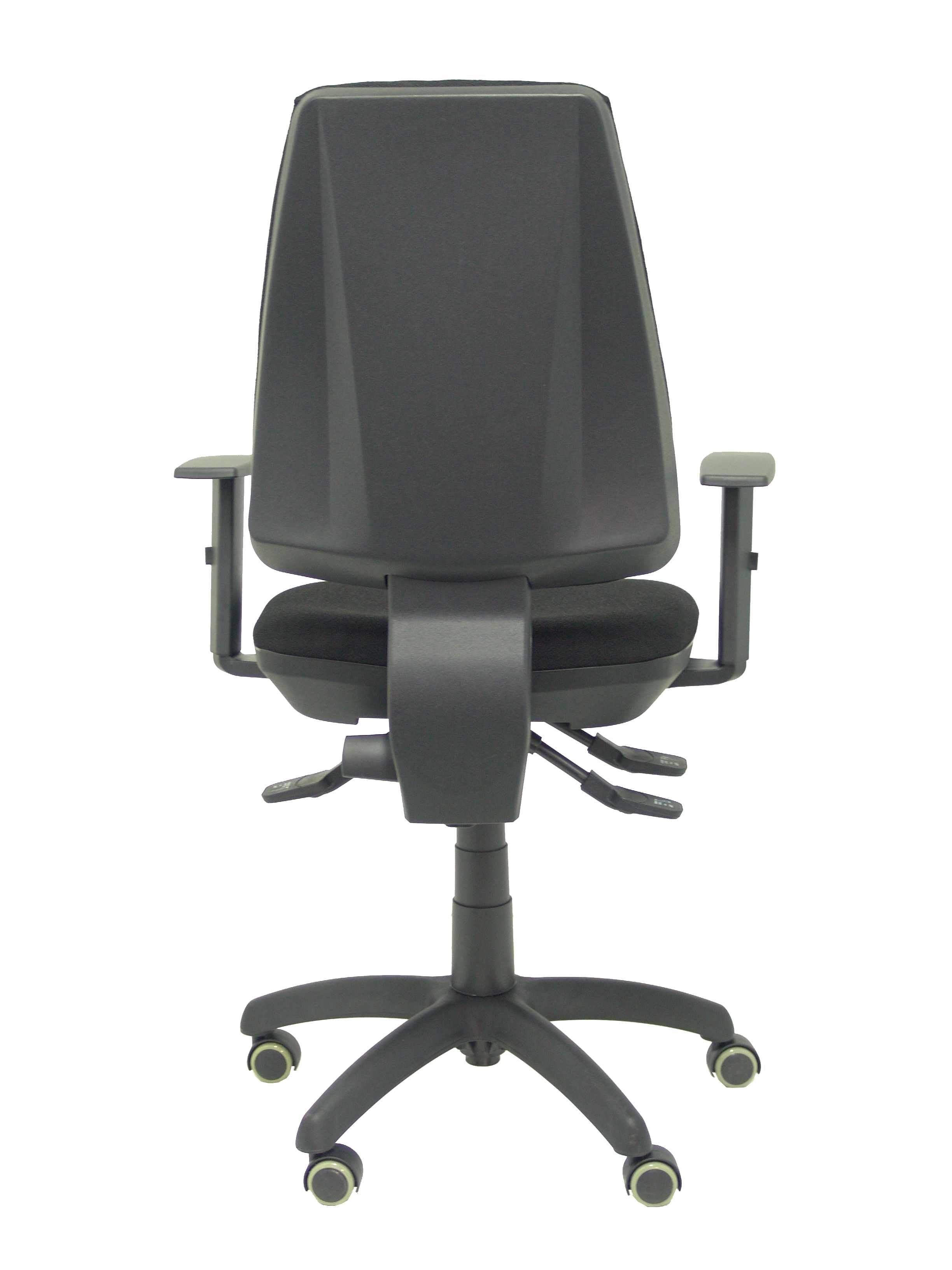 Silla Elche S Bali Negro Brazos Regulables Ruedas