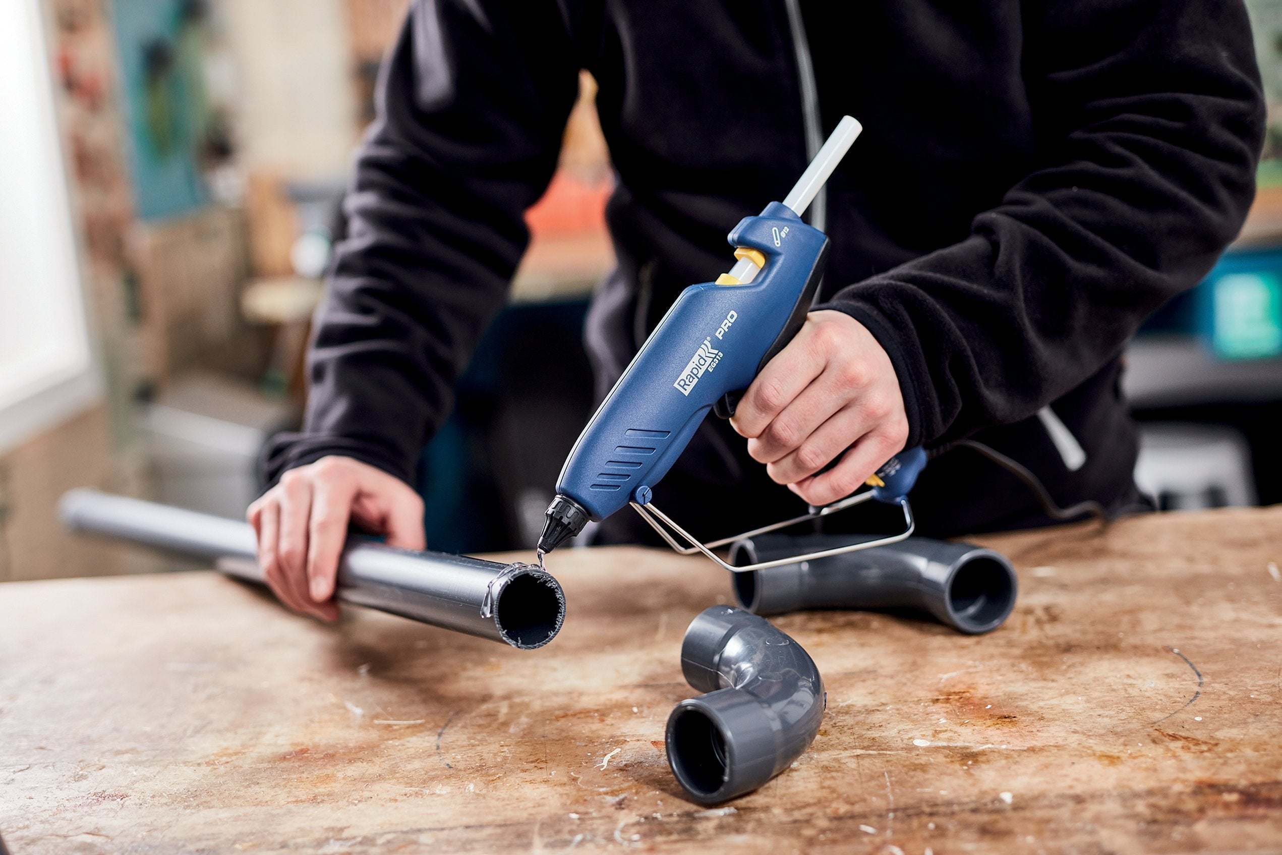 Pistola De Cola Pro Eg313 100w 5001490 Rapid