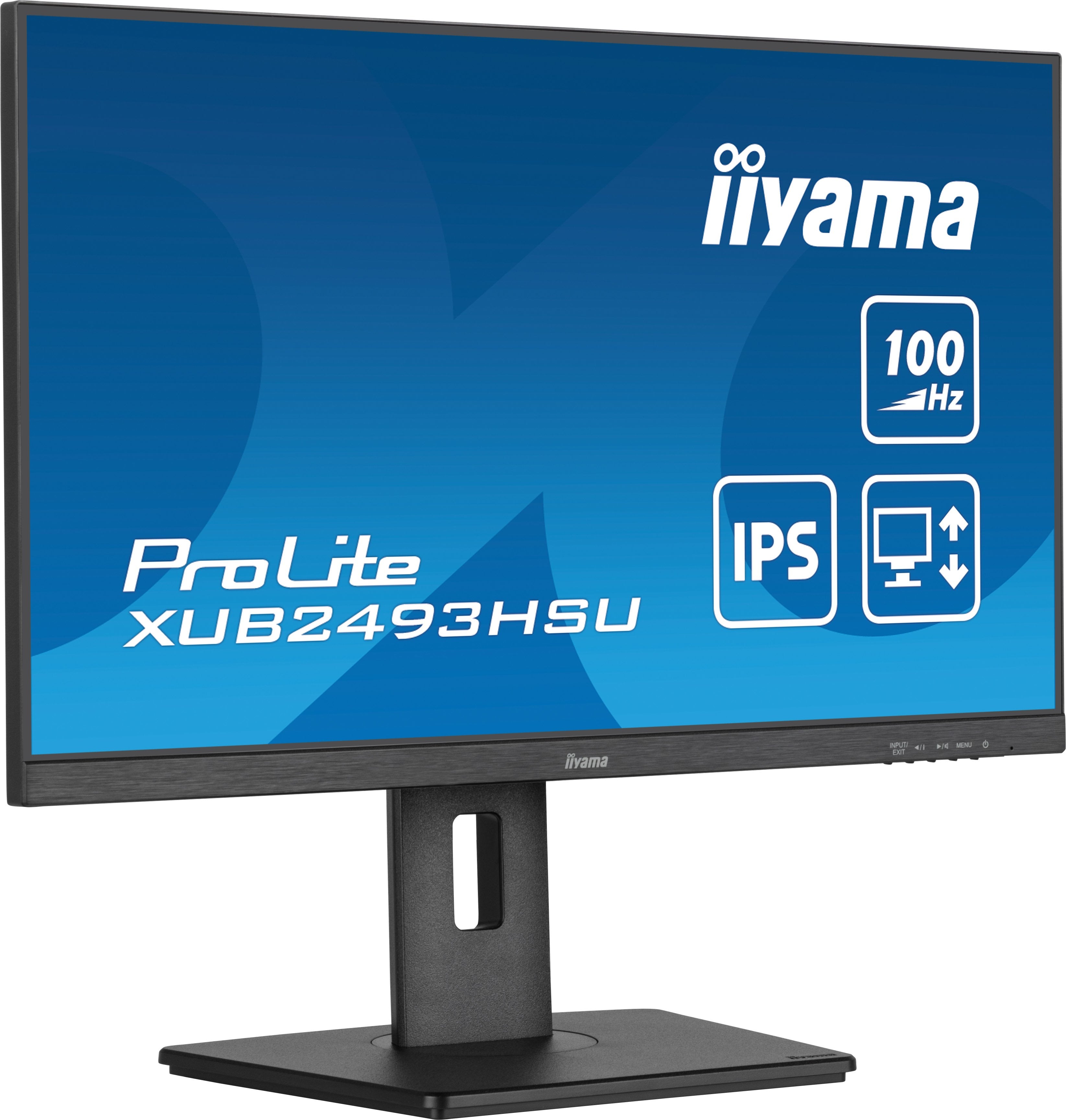 Monitor Led Iiyama  23,8" Xub2493hsu-B6 16:9 Ips Hdmi+Dp+2xusb Retail