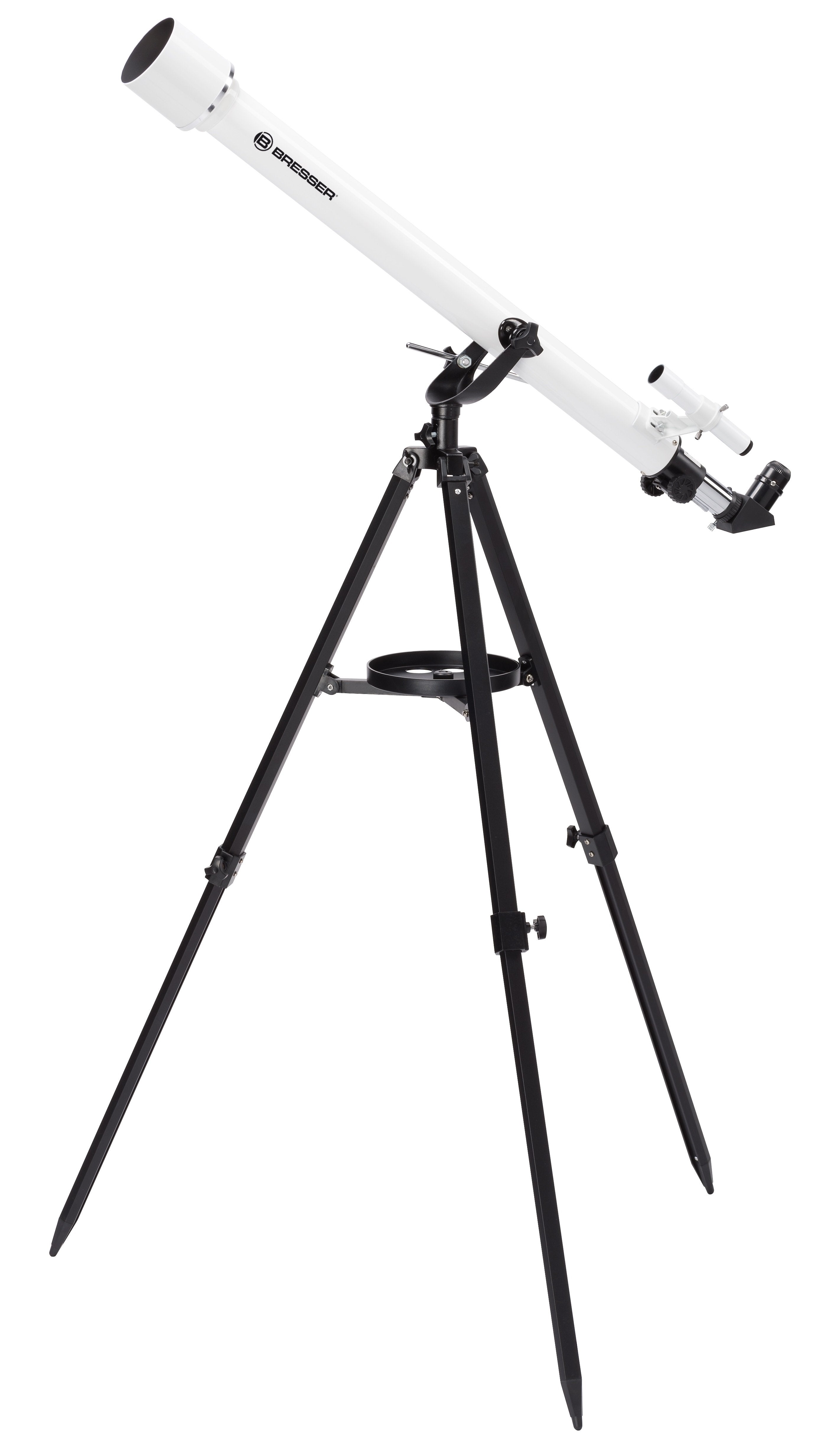Bresser Optics Classic 60/900 Az Refractor 338x Negro, Blanco