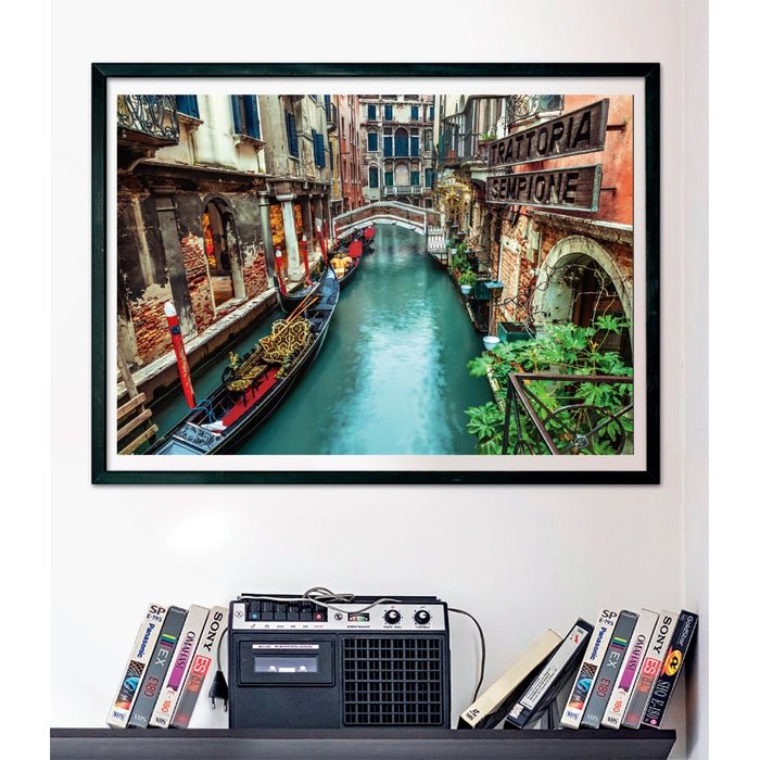 Puzzle Venice Canal High Quality 1000pzs