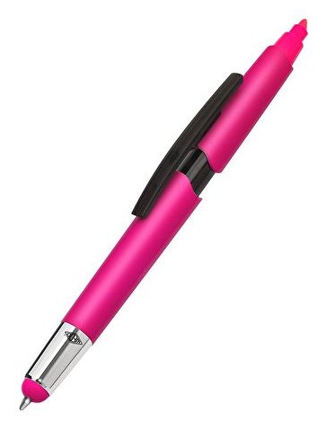 Wedo Touchpen Con Kuli + Textmarker Neon F.Sortiert 1mk