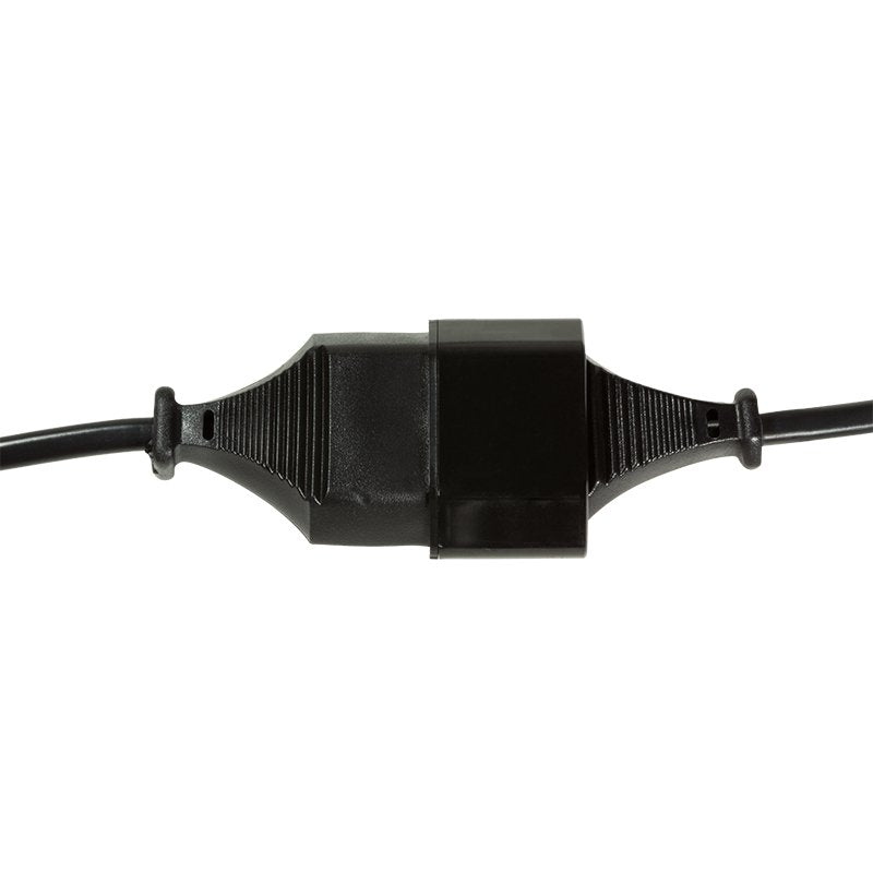Logilink Cable Alimentacion 2xcee 7/16  1m  M/H Alargo Negro Cp122