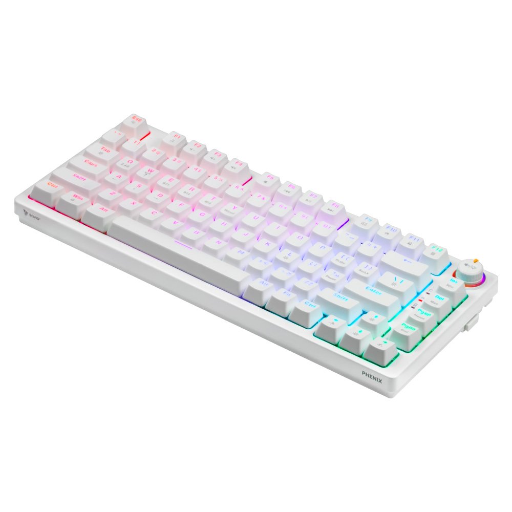 EAN 5901986049289 - Savio Phenix WHITE GAT RED teclado Juego Bluetooth QWERTY EER internacional Blanco imagen 6