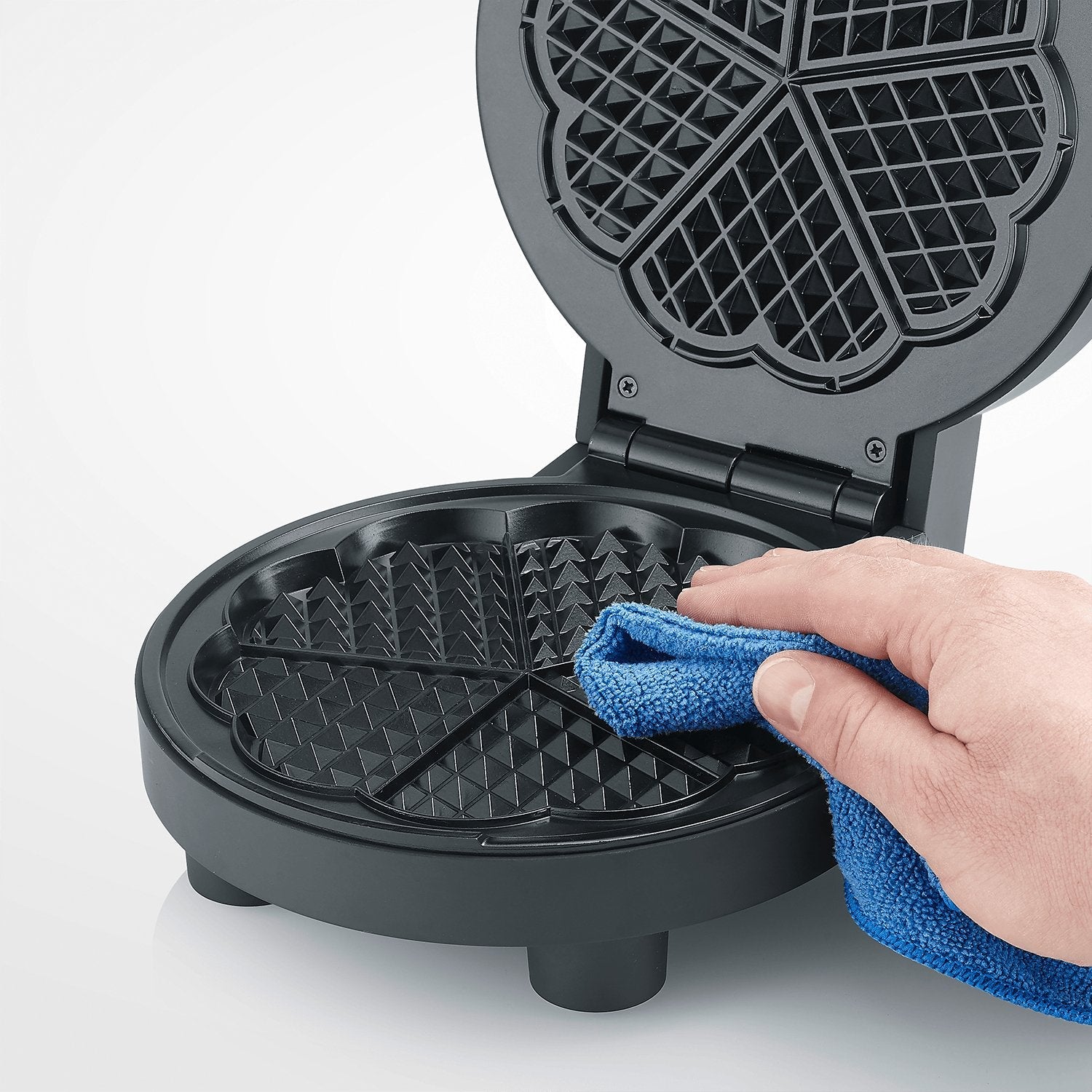 Severin Wa 2116 Waffeleisen Black Line