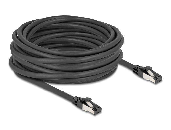 Cable Delock Rj45 De Red Cat.8.1 S/Ftp 10 M Bis 40 Gbps Negro