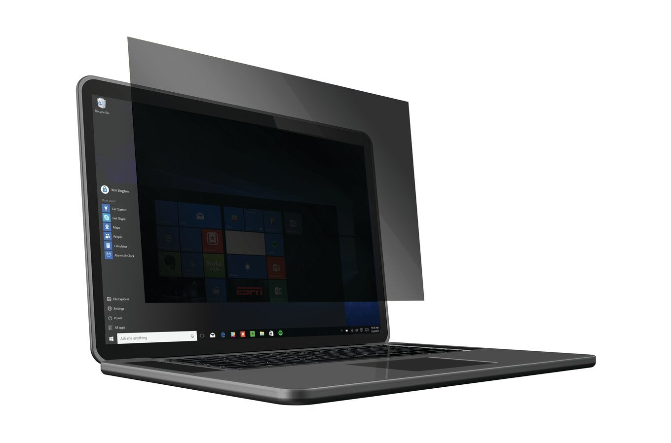 Kensington Filtros De Privacidad Extraíble 2 Vías Para Microsoft Surface Go Negro, 25,6 Cm (10.1"), Tableta, Filtro De Privacidad Para Pantallas Sin Marco, Privacidad, 30 G