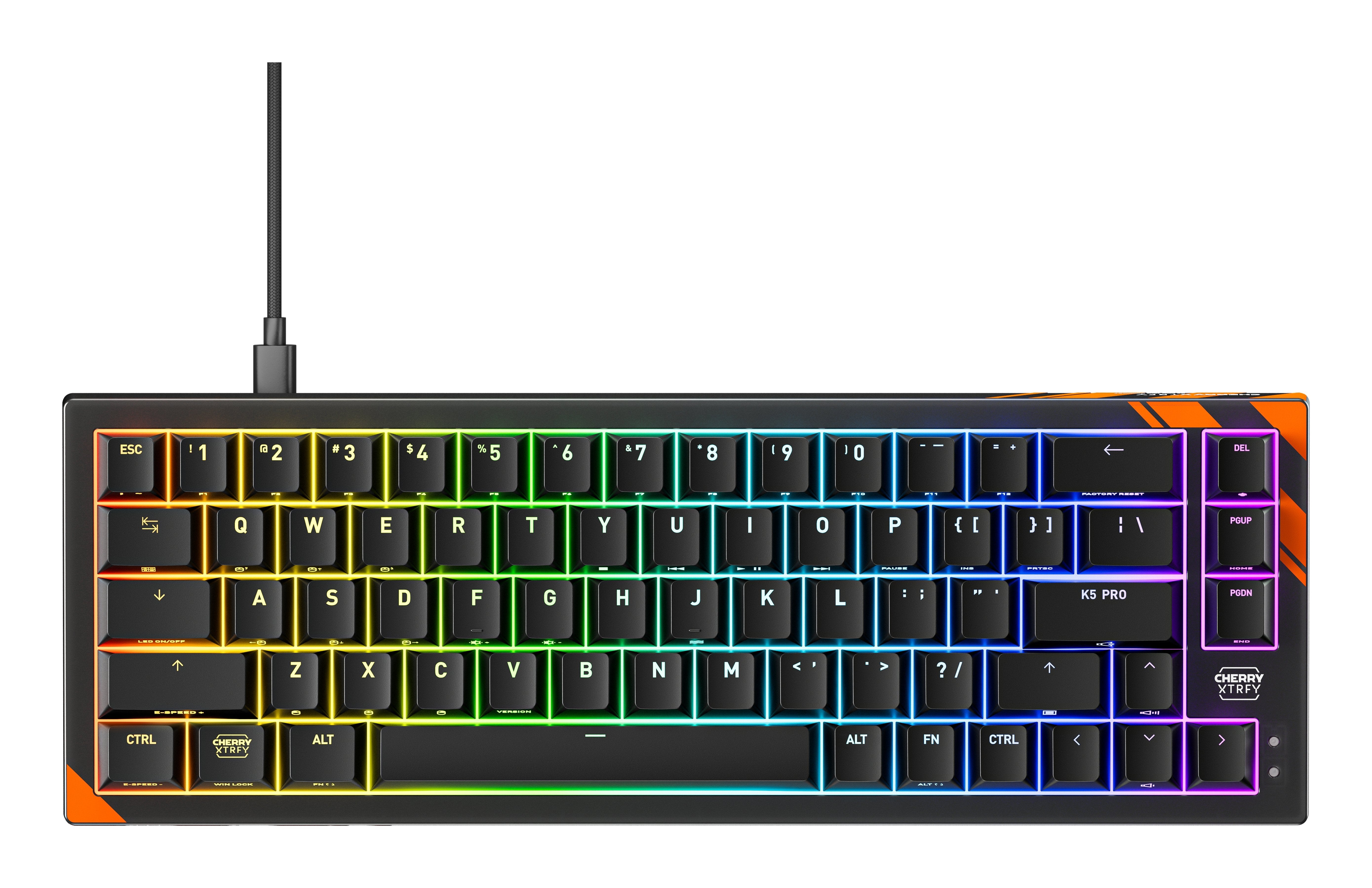 Cherry Xtrfy K5 Pro - Teclado - Tmr - 65%