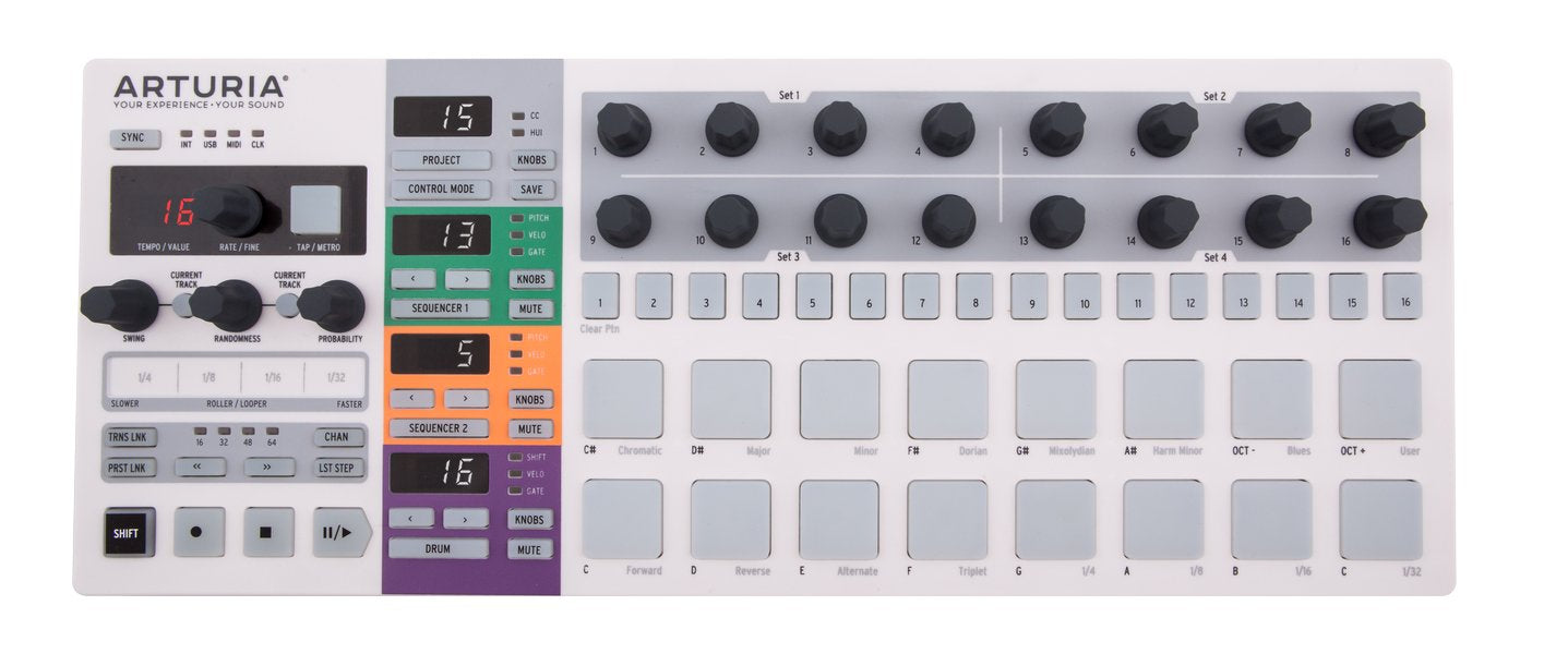 Arturia 430111 Beatstep Pro Usb/Midi/Cv Controller & Sequencer