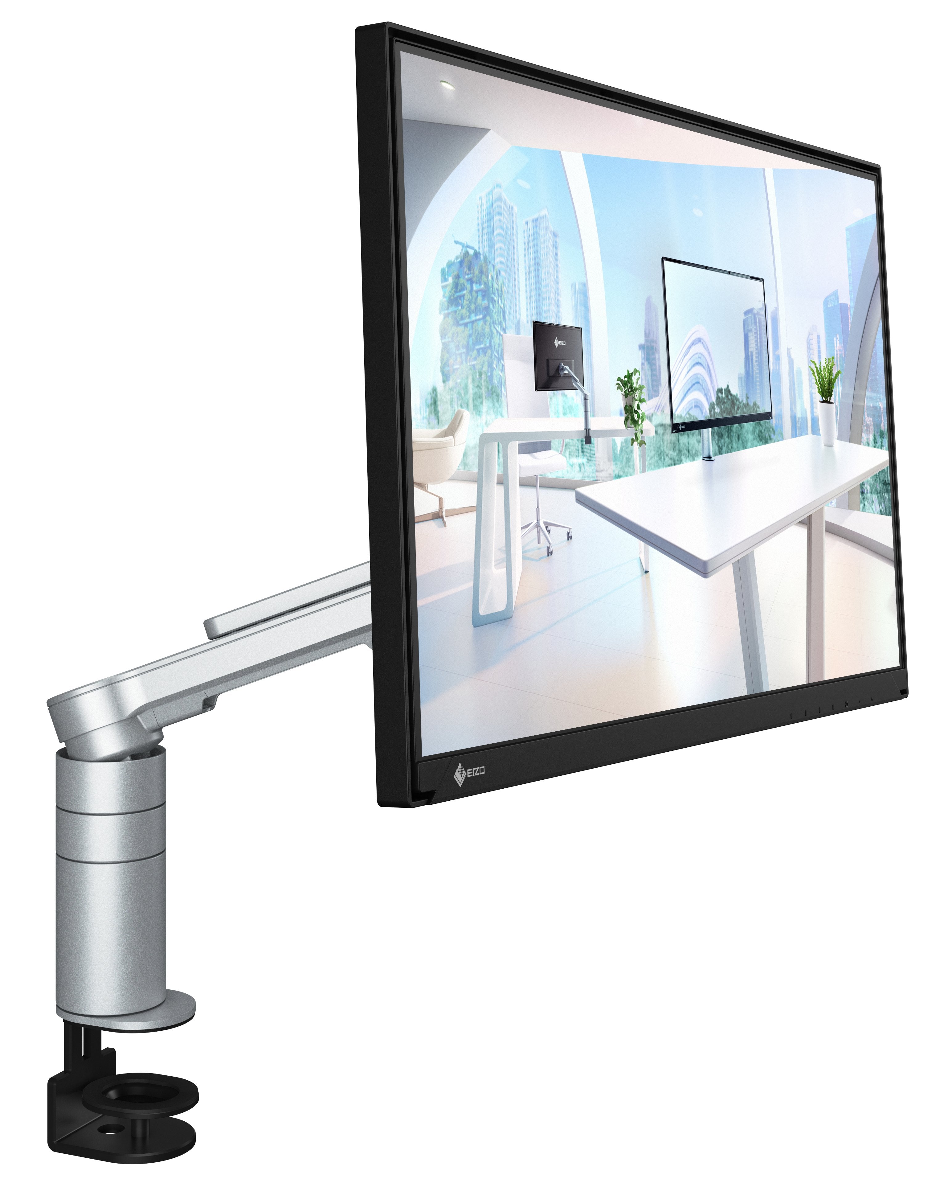 Monitor  Eizo Flexscan Flt Led 23,8", Negro, Fullhd, Ips, Usb-C, Brazo Giratorio 4995047068907