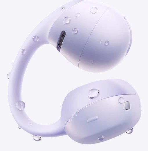 Shokz Opendots Air Púrpura Auriculares Inalámbricos Open-Ear Con Clip