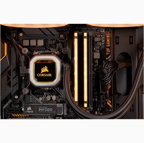 Memoria Ram Corsair Cmw16gx4m2e3200c16 Vengeance Rgb Pro Series Led 16gb 2x8gb 3200mhz Ddr4 Cl16 Black