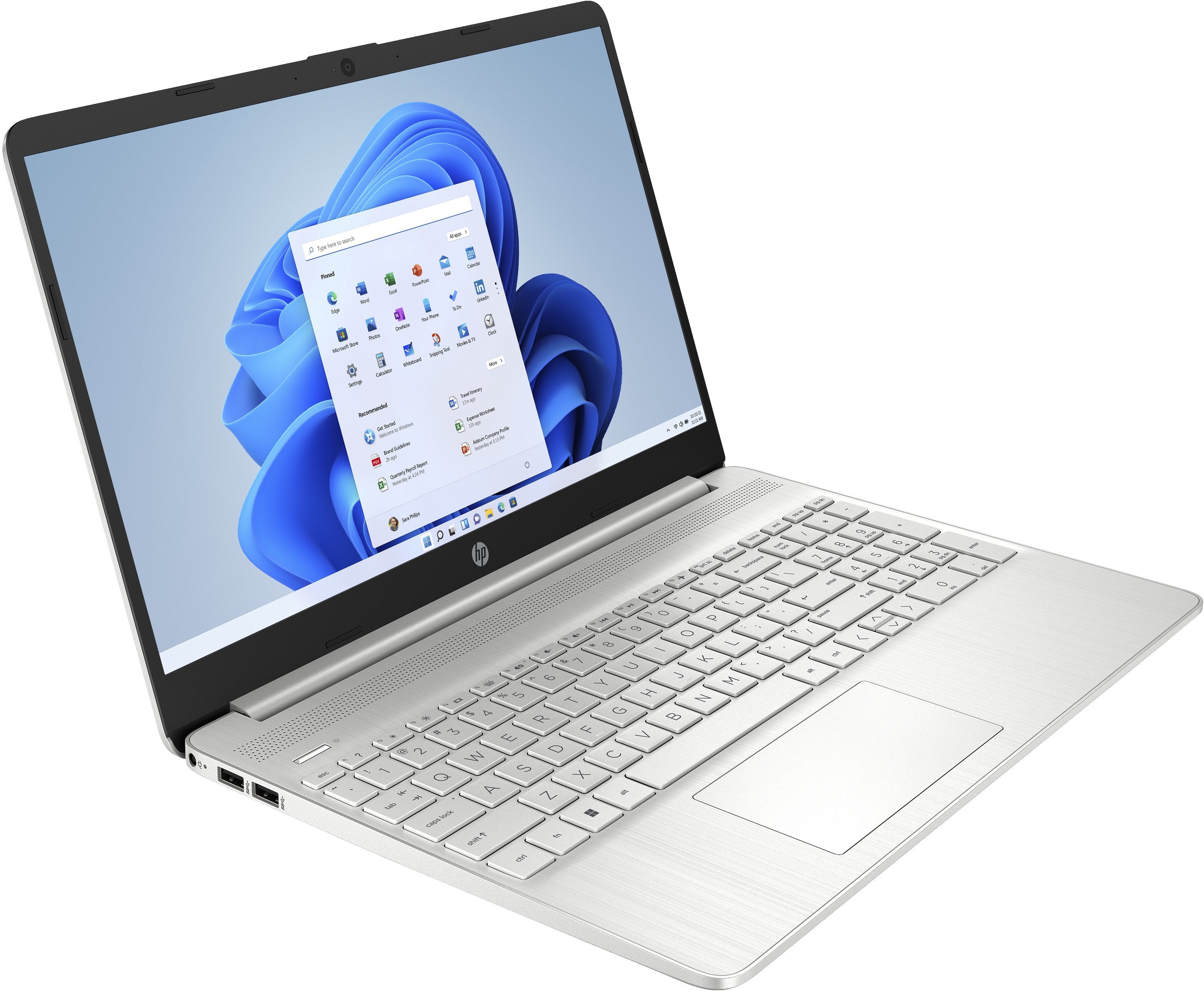 Portatil  Hp 15s-Fq0032ns N4120 8gb 512gb 15.6" Fhd W11h Plata
