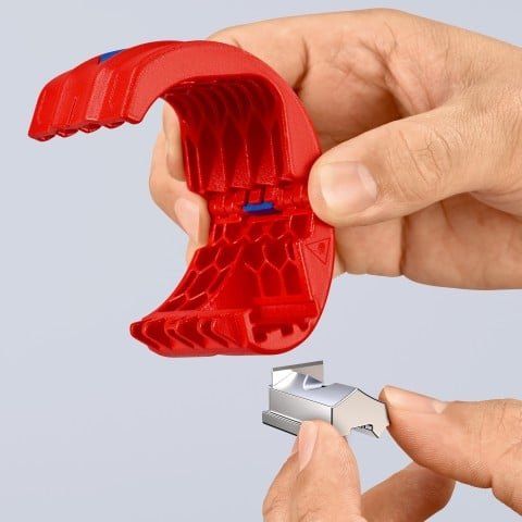 Cortatubos Bix® Para Tubos De Plástico Y Manguitos De Sellado 902210b Knipex
