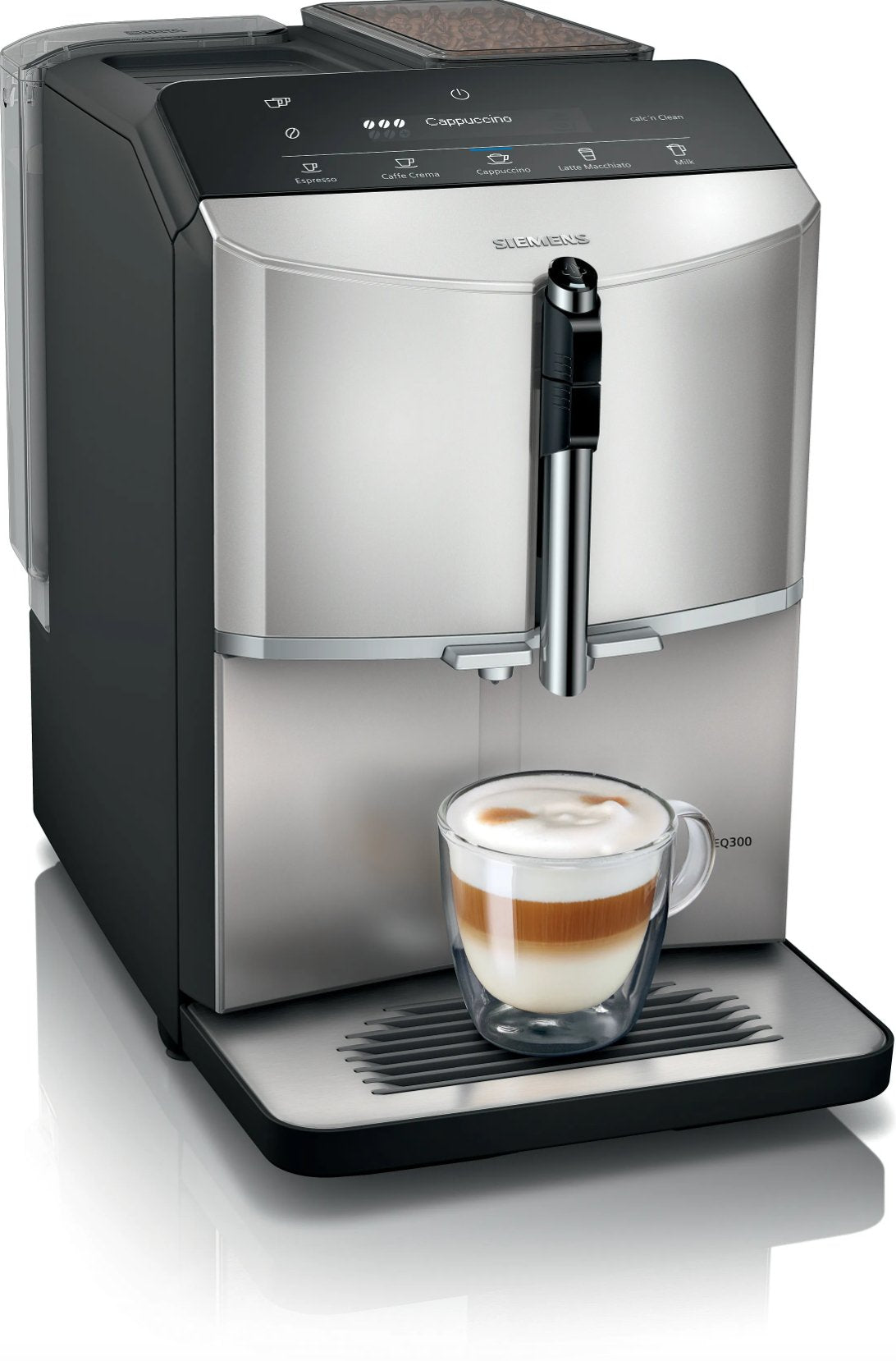 Siemens Eq.300 Tf303e07 - Automatische Kaffeemaschine Con Milchaufschäumer