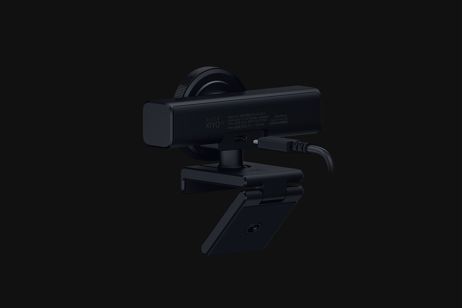 EAN 8887910000526 - Razer Kiyo V2 cámara web 8,3 MP 3840 x 2160 Pixeles USB-C Negro imagen 5