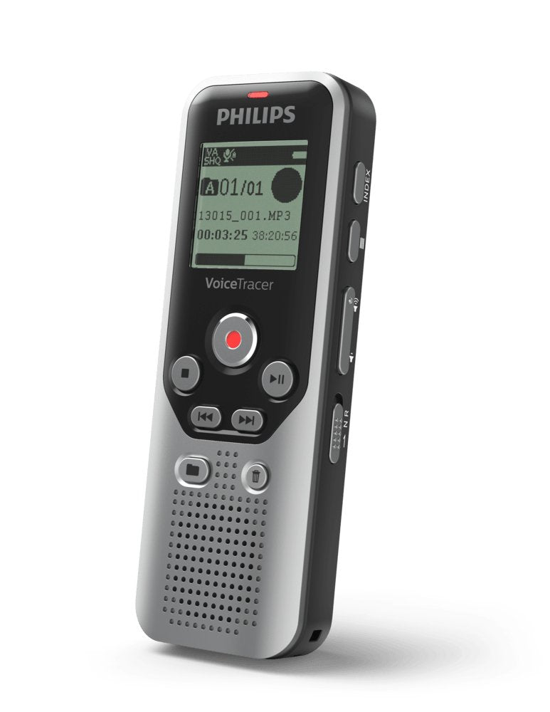 Philips Dvt1250 Dictáfono Negro, Gris