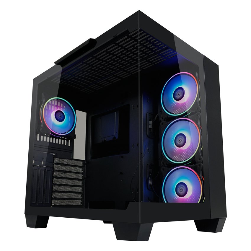 EAN 4262443280135 - LC-Power 809B Midi Tower Negro imagen 10