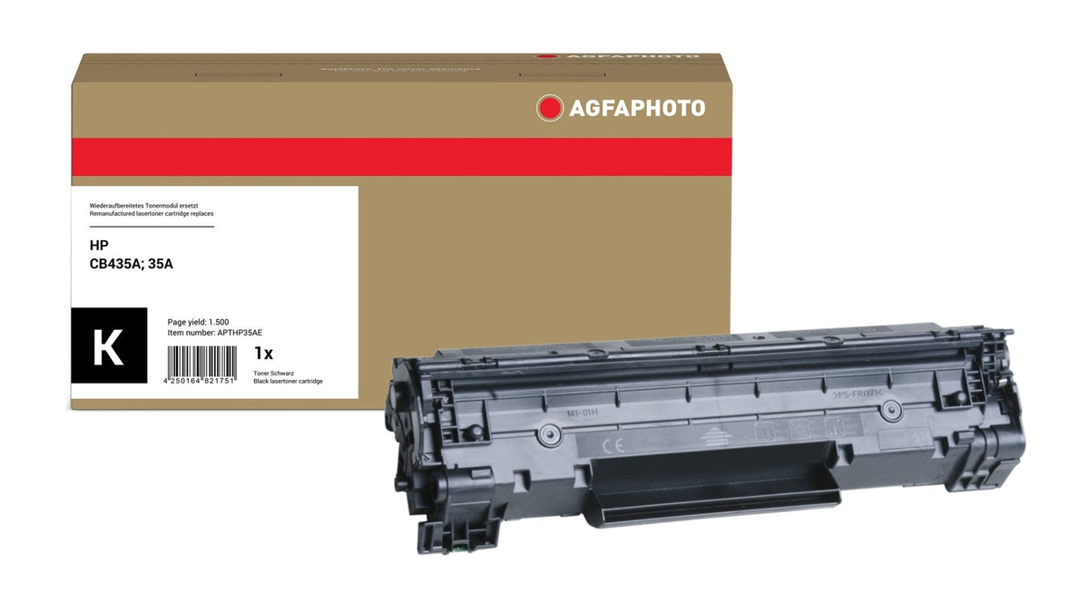 EAN 4250164821751 - AgfaPhoto APTHP35AE cartucho de tóner 1 pieza(s) Compatible Negro imagen 1