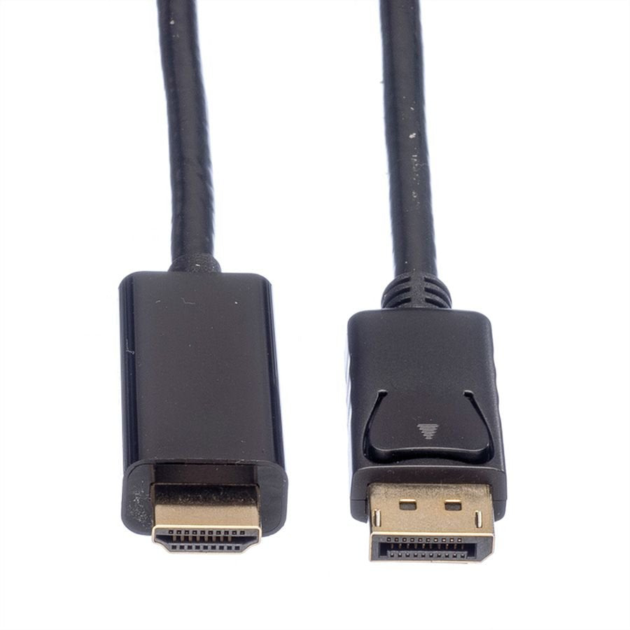 EAN 7611990145188 - ROLINE 11.04.5785 adaptador de cable de vídeo 1 m DisplayPort Negro imagen 2