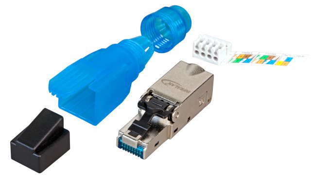 Efb Elektronik 88035av.1 Conector Rj45 Color Aguamarina