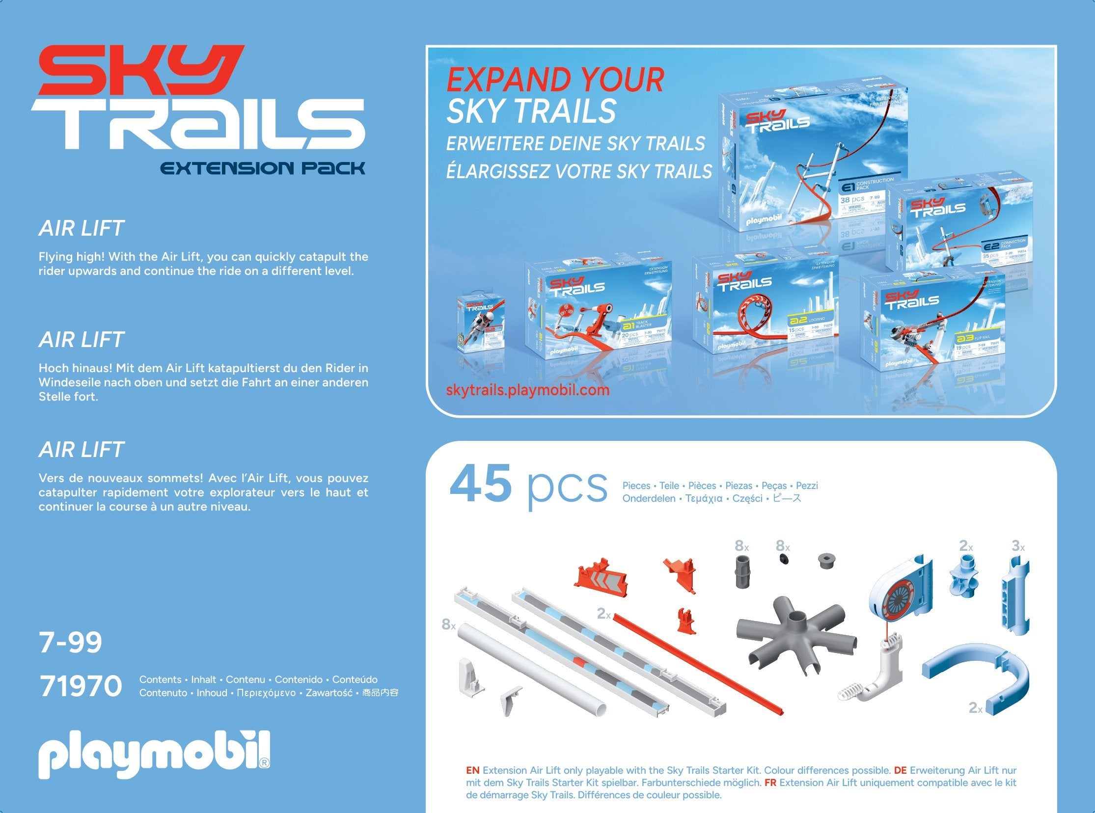 Playmobil 71970 Sky Trails: Air Lift (Erweiterung) 71970