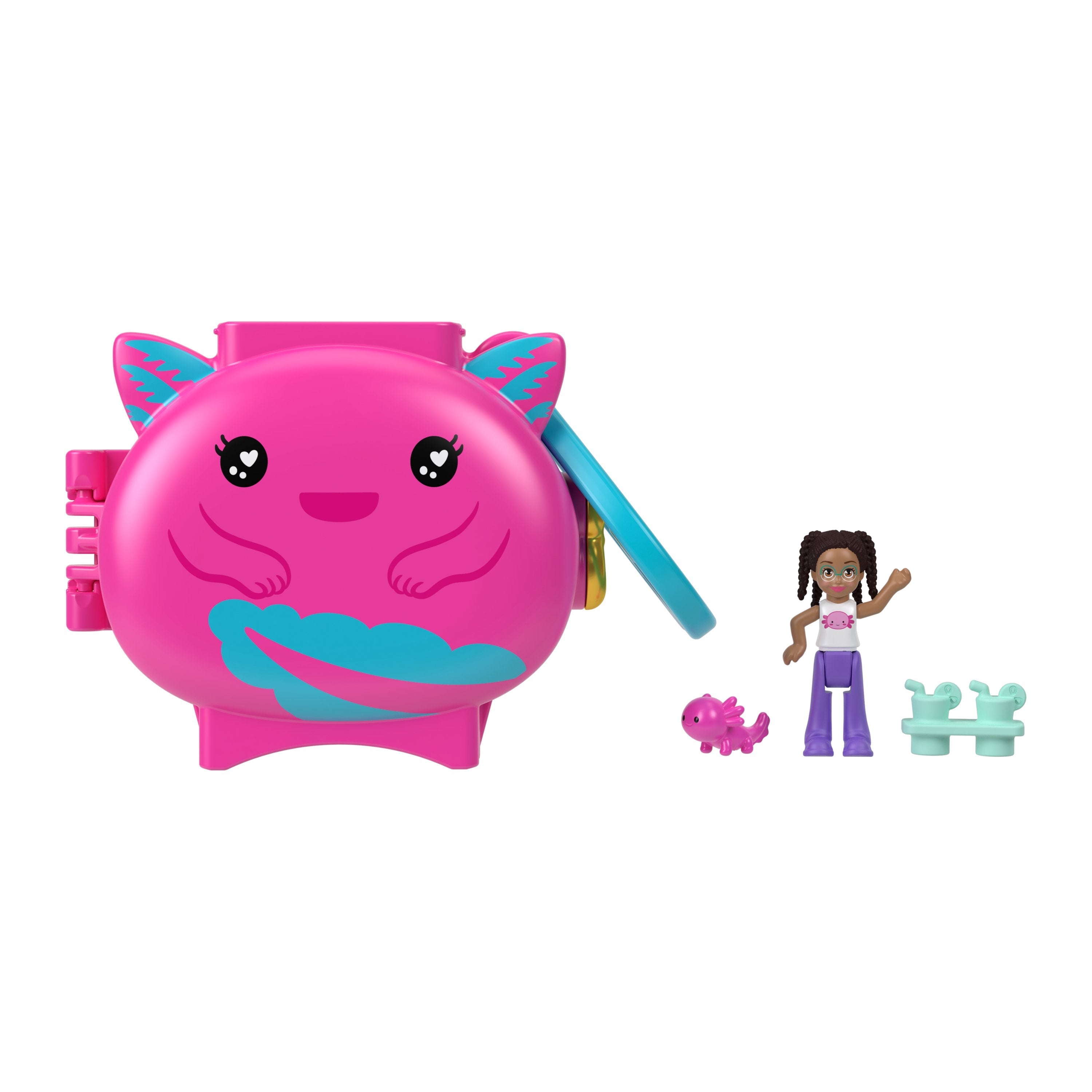 Zestaw Figurek Polly Pocket Axolotl