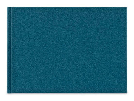 Hama Wrinkled Buchalbum    24x17 36 Weisse Seiten, Blau       7612