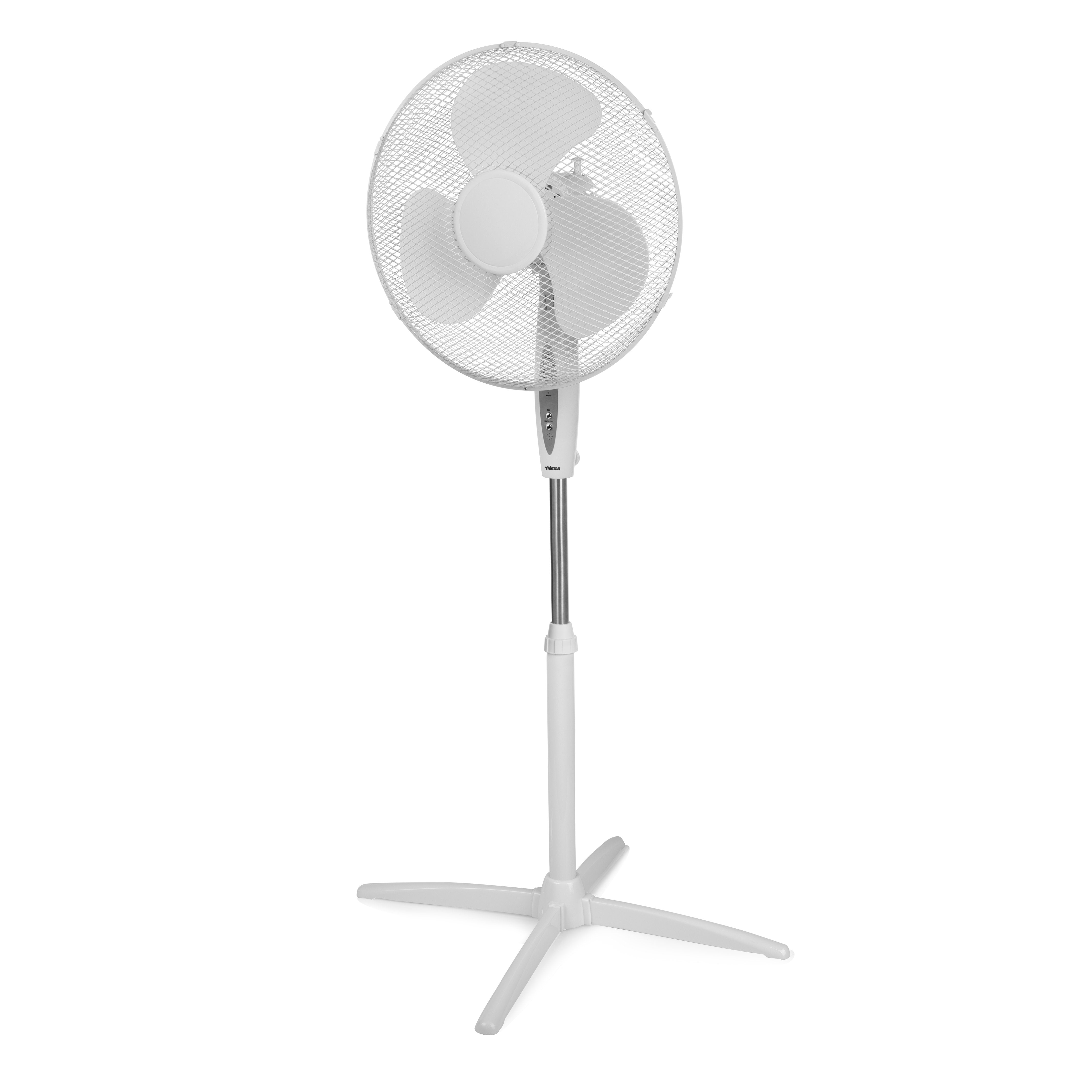 Ventilador De Pie Tristar Ve-5898  45w  3 Aspas 40cm  3 Velocidades