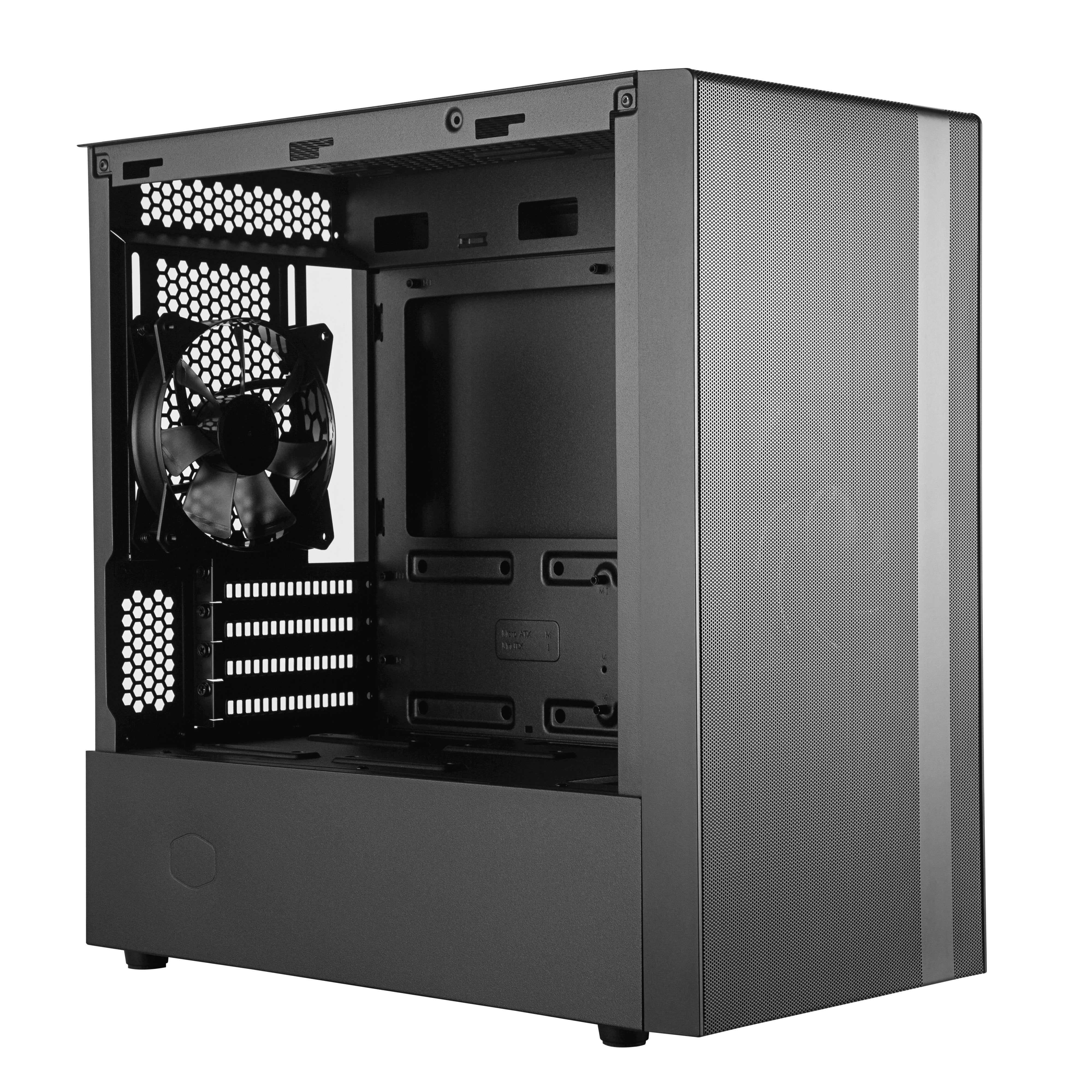 Caja Pc Cooler Master Masterbox Nr400 Bk Cristal Templado/Frontal Mesh/Without Odd Mcb-Nr400-Kgnn-S00