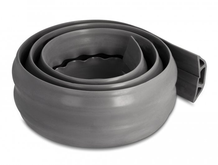 Delock Cablekanal Pvc Flexibel 70 X 13 Mm - Länge 1,5 M Grau