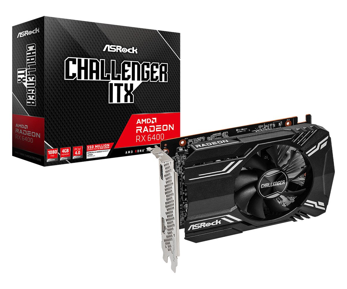 EAN 4710483936944 - Asrock RX6400 CLI 4G AMD Radeon RX 6400 4 GB GDDR6 imagen 5