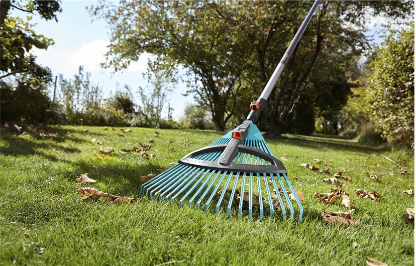 Gardena Rastrillo De Plástico Combisystem  Dientes De Plástico Ancho De 35 A 52 Cm