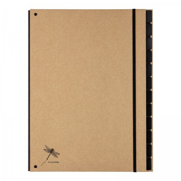Pagna Carpeta De Escritorio 12 Compartimentos Pure Natural 1 Pieza