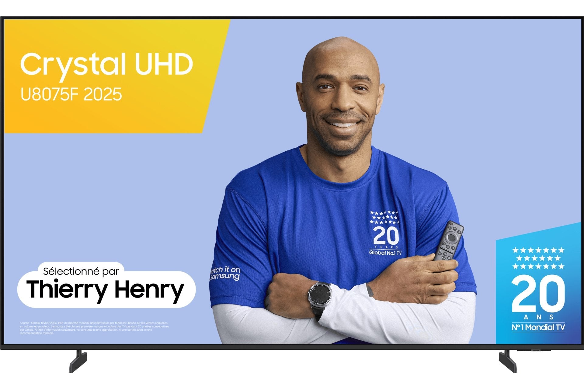 Samsung Tv 50 Pulgadas Crystal Uhd U8075h 4k Smart Tv Con Vision Ai Companion, Crystal Processor 4k, Dynamic Sound Pack Tv Plus, Cine Y Series