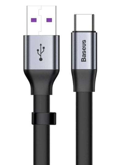EAN 6953156293427 - Baseus CATMBJ-BG1 cable USB 0,23 m USB A USB C Negro, Gris imagen 2