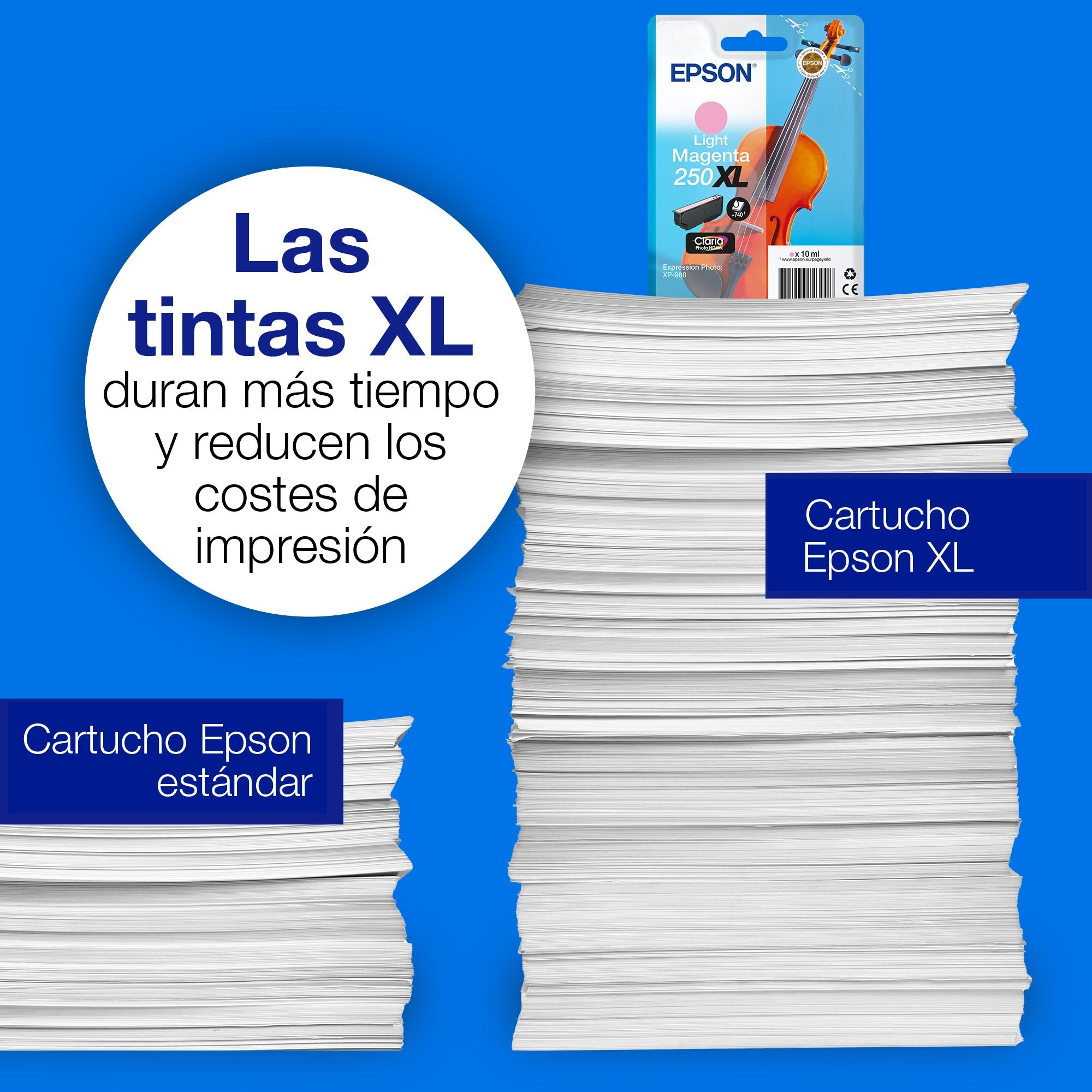EAN 8715946743998 - Epson 250XL Violin Claria Photo HD cartucho de tinta 1 pieza(s) Original High (L) Yield imagen 4