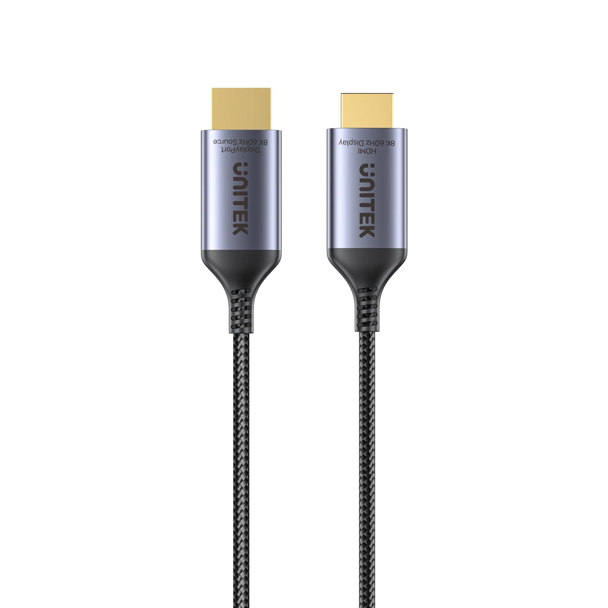 EAN 4894160052230 - UNITEK V1610A01 adaptador de cable de vídeo 1,8 m DisplayPort HDMI Gris Oscuro imagen 2