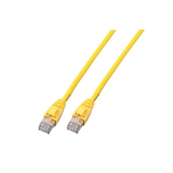 Cable De Red Efb Rj45  Cat.6 U Utp Lszh Cca Gelb 3m