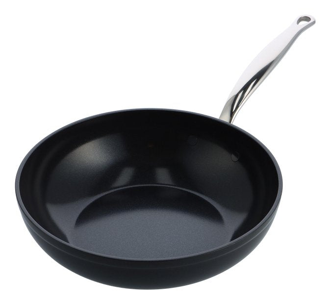 Greenpan Barcelona Pro Wok 28cm Black