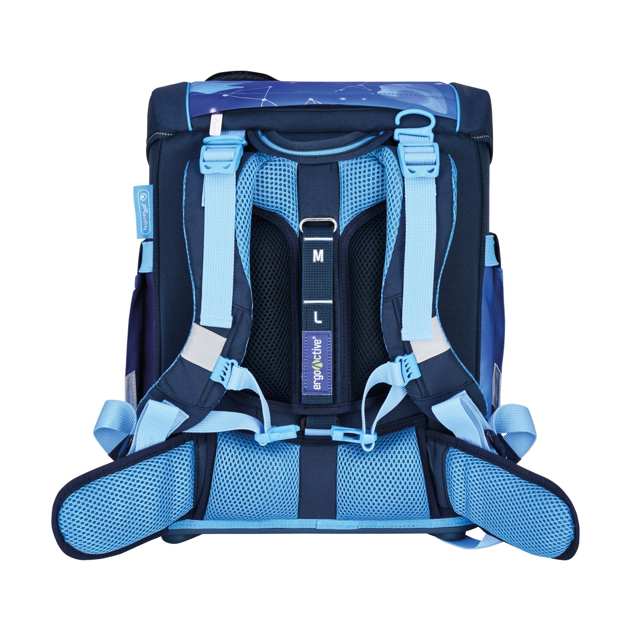 EAN 4008110396354 - Herlitz FiloActive XL Plus Cosmic juego de mochila escolar Niño Poliéster Azul, Azul oscuro imagen 6